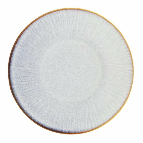 Olympia Drift Grey Embossed Coupe Plates 220mm (Pack of 6) - FU195 - 1