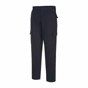Portwest Eco Women's Stretch Cargo Trousers Black Size 10 - BA088-10 - 1