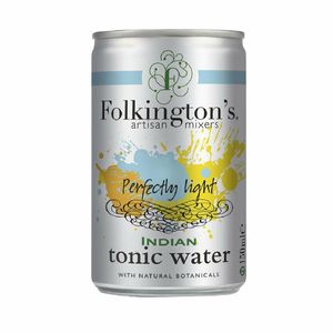 Folkington's Indian Light Tonic Water Can 150ml (Pack of 24) - FU474 - 1