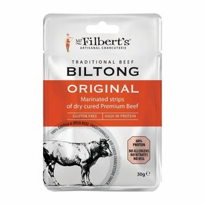 Mr Filbert's Original Biltong 30g (Pack of 20) - FU484 - 1