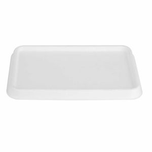 Fiesta Compostable Bagasse Lids for Bagasse Container Bases (Pack of 100) - HW037 - 1