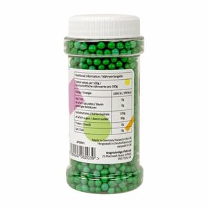 PME Sugar Pearls 100g - Green - HU211 - 3