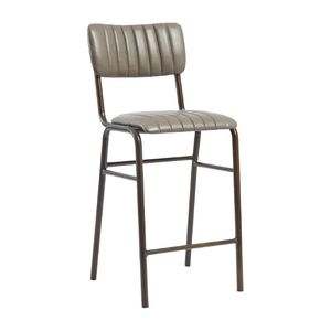 Tavo Stacking Mid Bar Stool Vintage Dark Grey (Pack of 2) - HS791 - 1