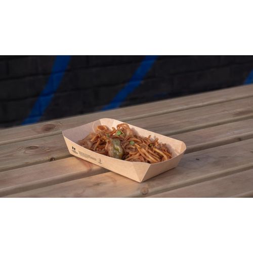 Notpla Rectangular Trays - Kraft (Pack of 400) - HW514 - 3