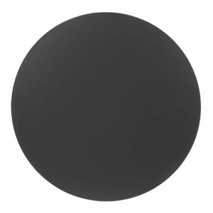 Bolero Matte Black Round Outdoor Table Top 600mm - FU531 - 3