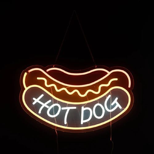 A1 Equipment Hotdog Neon Style LED Light-up Sign A7532 - HT417 - 2