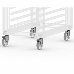 Castors Kit for Buffalo Combi Oven Stands - AP122 - 1