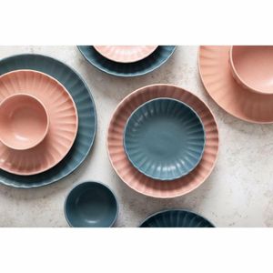 Olympia Corallite Coupe Bowls Peach 220mm (6 Pack) - FU215 - 3