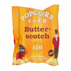 Popcorn Shed Butterscotch Popcorn Snack Pack 24g (Pack of 16) - KA532 - 1