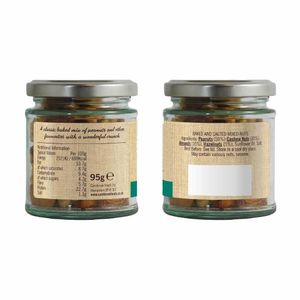 Cambrook Baked Salted Classic Mixed Nuts Glass Jar 95g (Pack of 15) - KA488 - 3