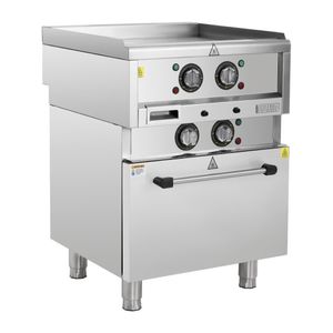 Buffalo 600 Series Freestanding Electric Griddle with Convection Oven - SA809 - 1