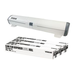 Vogue Wrap 450 Dispenser and Cling Film Refill Bundle - SA786 - 1