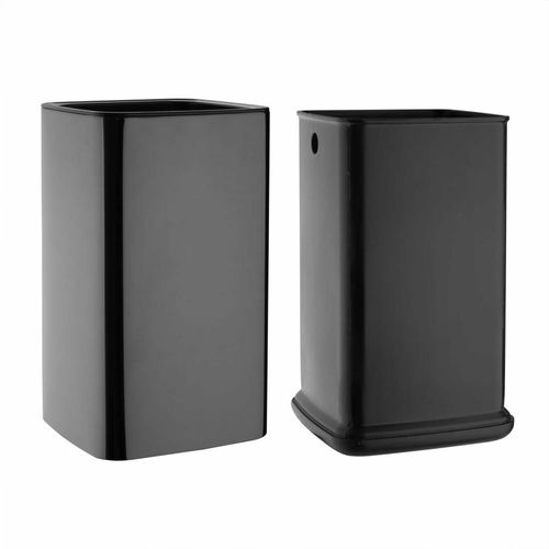 Bolero Square Waste Bin Titanium Black 7Ltr - HX259 - 4
