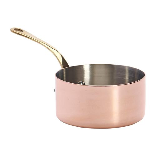De Buyer Inocuivre Mini Saucepan with Brass Handle 9cm - HZ617 - 2