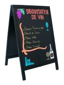 Duplo A-Board 55X85cm Black - 1