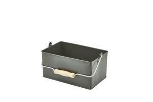 Rectangular Table Caddy 24.5 x 15.5 x 12.5cm Dark Olive - 1