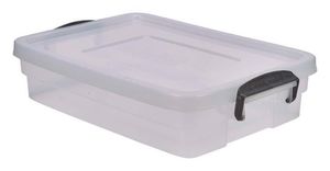 Storage Box 20L W/ Clip Handles (Pack of 4) - 1