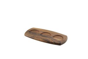 Genware Acacia Wood Serving Board 36 x 18 x 2cm - 3