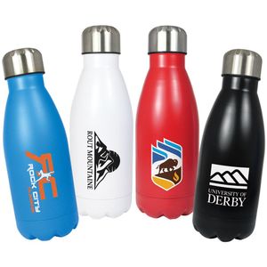 Custom Branded Refresh Single Wall Stainless Steel Bottle (500ml) * - 1