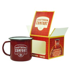 Custom Branded Full Colour Enamel Mug Display Box (Assembled) - 1