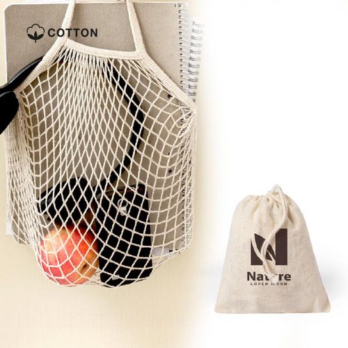 Custom Branded Net Mesh Bag - 1
