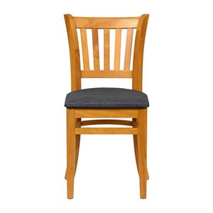 Turin Dining Table with 4 Manhattan Chairs in Soft Oak with Shetland Sea - JA215 - 3