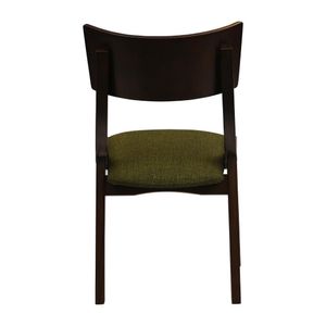 Chelsea Dining Chairs in Dark Walnut with Shetland Forest Seats (6 Pack) - JA244 - 3