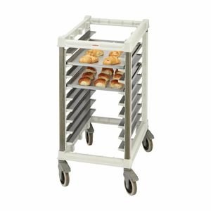 Cambro Ultimate Half Height Bakery Trolley with Extended Rail - HZ525 - 3