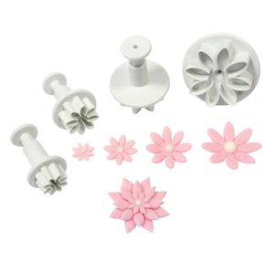 PME Floral Daisy Plunger Cutter Marguerite (4 Pack) - HZ048 - 3