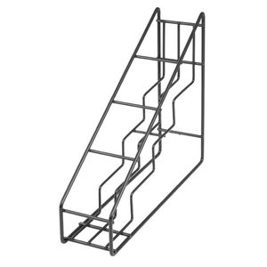 Olympia Syrup Bottle Stand Black Wire 400x105x320mm - HY987 - 1