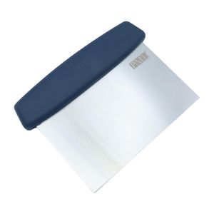 PME Soft Touch Handle Side Scrapers Plain Edge and Dough Scraper 150mm - HZ036 - 1