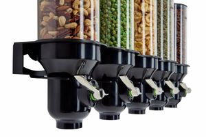 H50M-BL-FF Organic & Dry Food Dispenser - 3
