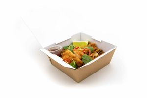 Medium On the Go Box no Window (Microwavable) (Case of 200) - 1