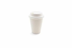 10/12/16oz Bagasse Sip Lid (Case of 1000) - 3