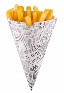 Newsprint Paper Cone (Case of 1000) - 1