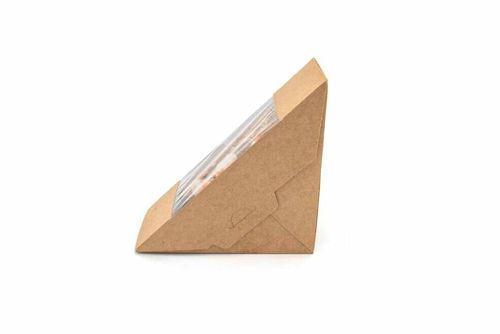 Kraft 65mm Standard Sandwich Wedge (Case of 500) - 3