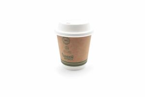 10oz Green Effect Double Wall Hot Drink Cup (Case of 500) - 3