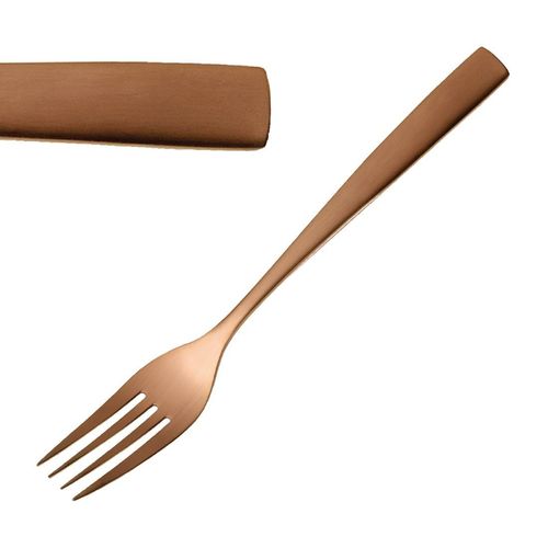 Comas BCN Copper Table Forks (12 Pack) - JC554 - 1