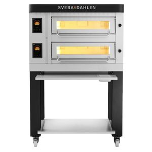 Sveba Dahlen Double Deck Electric Pizza Oven P402 - JK023 - 1