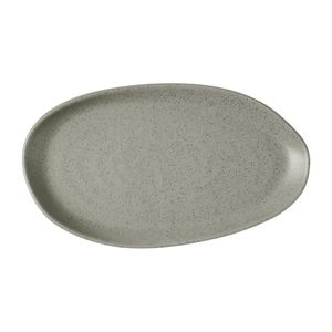 Churchill Stonecast Natural Organic Platters Peppercorn Grey 260x150mm (6 Pack) - JF651 - 1