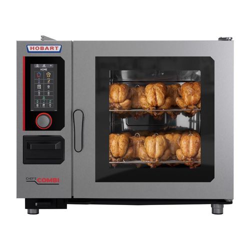 Hobart Chefs Combi Electric Oven 6x2/1GN 3PH 17.5kW - JE947 - 4