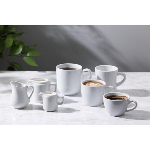 Olympia Whiteware Flat White Cups 170ml (12 Pack) - HY539 - 9