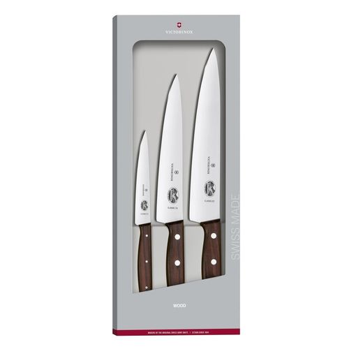 Victorinox Wood Chef's Knife Set (3 Piece) - JK296 - 1