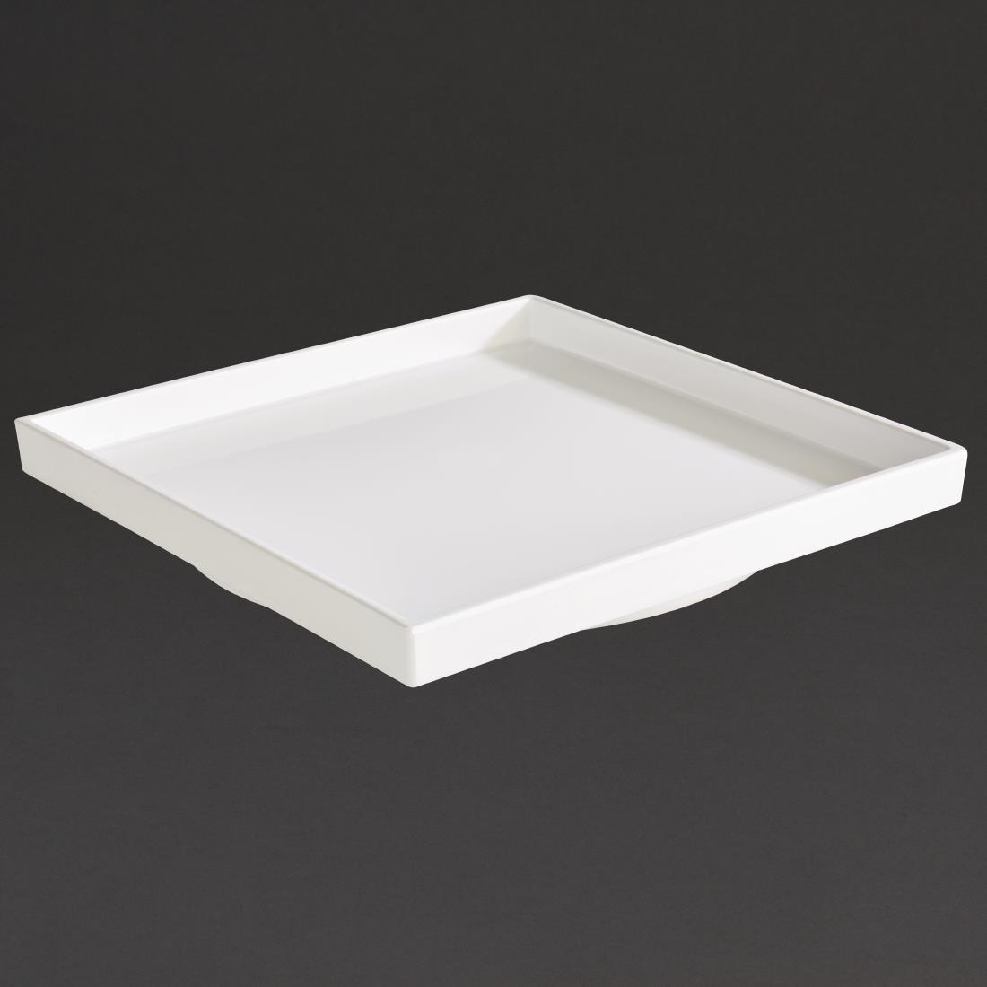 APS Asia+ Square Bento Box White 230mm - Each - DW120 - 1