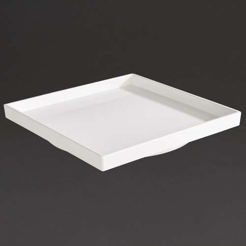 APS Asia+ Square Bento Box White 230mm - Each - DW120 - 1