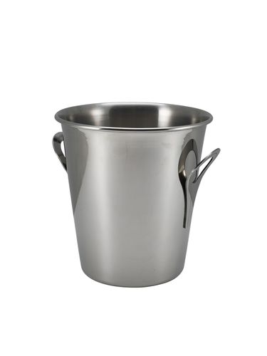 S/St. Wine Bucket Tulip Design -St/St Handles - T502 - 1