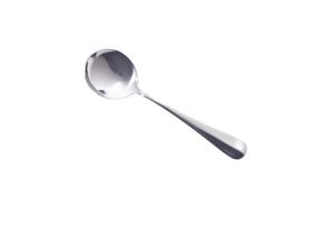 Genware Baguette Soup Spoon 18/0 (Dozen) - SS-BA - 1
