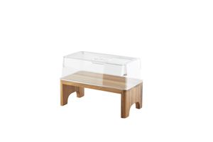 Genware Acacia Wood Buffet Riser GN 1/3 12cm (H) - RSR-WGN13 - 3