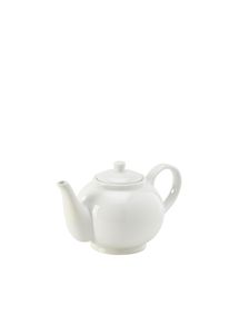 Genware Porcelain Teapot 31cl/ 11oz (Pack of 6) - 393931 - 1