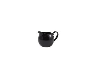 Genware Porcelain Black Jug 14cl/ 5oz (Pack of 6) - 373114BK - 1